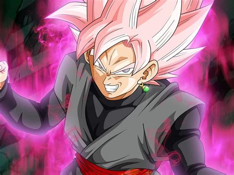 Goku Black Super Saiyan Rose Dragon Ball Super Wallpaper
