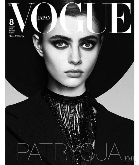 Cover Of Vogue Japan With Patrycja Piekarska August 2020 Id56478