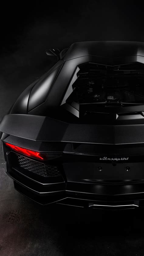 1080x1920 Black Lamborghini Aventador 8k Iphone 76s6 Plus Pixel Xl