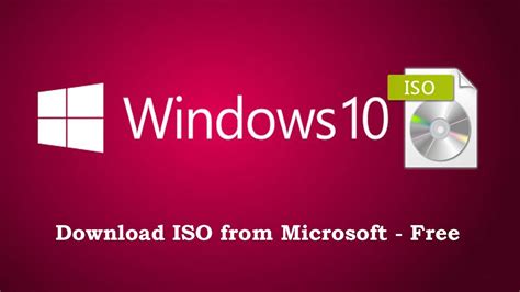 While installing this edition, all you have to do is attach a hotmail account with your operating system for more safety and protection. Download Windows 10 ISO From Microsoft - Direct Link - YouTube