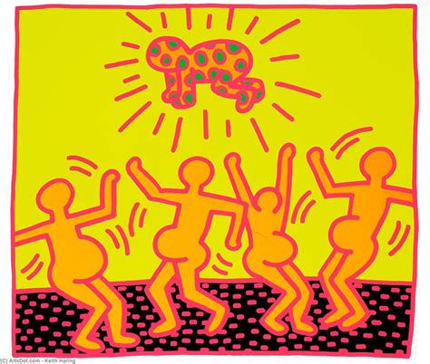 Untitled 701 Keith Haring The Encyclopedia Of Fine Arts