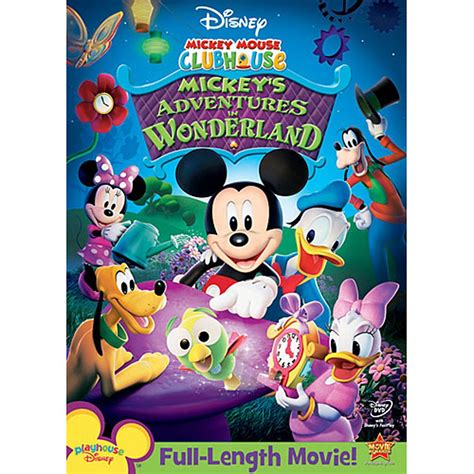 Mickey Mouse Clubhouse Mickeys Adventures In Wonderland Dvd Official