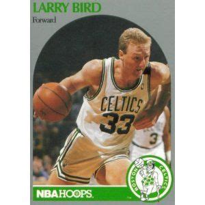 larry bird trading cards value | 1990 NBA Hoops Basketball Card #39