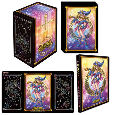 Yu Gi Oh Dark Magician Girl Accessories Bundle Card Monster Games