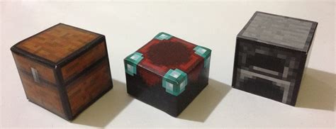 Los usuarios op pueden modificar el server a gusto. Mini At Least: Papercraft: minecraft VI (cofre, horno y mesa de encantamientos)
