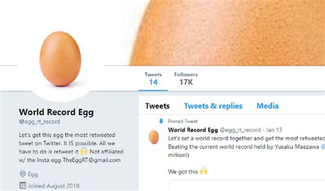 Instagrams Most Liked Egg Now Trying To Be Twitters Most Retweeted