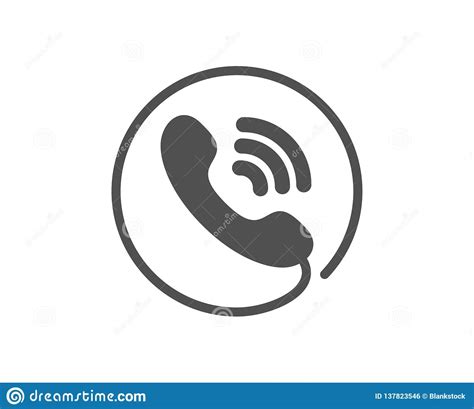 Call Center Service Icon Phone Support Sign Vector Stock Vector