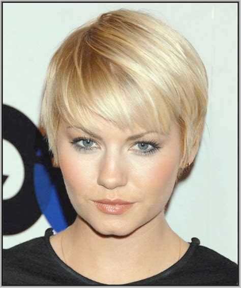 Messy pixie short older hair for round face. Short hairstyles for thin hair and round face | Hair Style ...