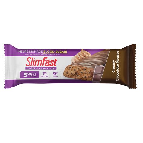My recipe for healthy granola bars has zero refined sugar. SlimFast Diabetic Weight Loss Meal Replacement Bar, Creamy Chocolate Mousse, 5 Count - My Easy ...