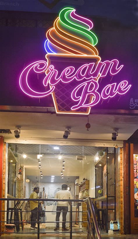 cream bae ice cream parlour