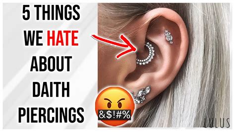 Daith Piercing Everything You Should Know Including