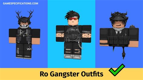 9 Best Ro Gangster Outfits In Roblox 2023 Game Specifications