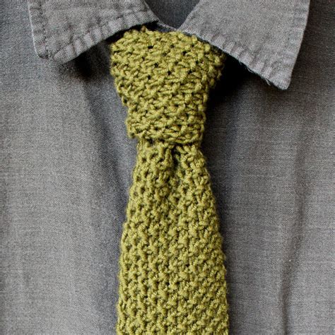 How To Knit A Seed Stitch Necktie Pattern With Video Tutorial Studio Knit