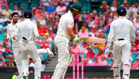 Ruthless India Force Australia Follow On Before Bad Light Ends Play
