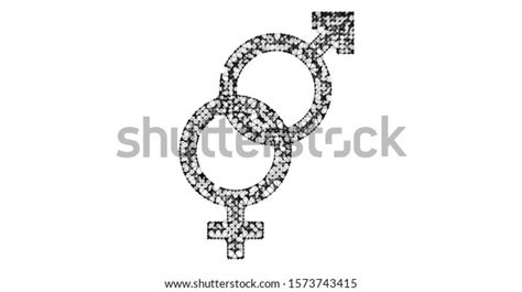 Gender Icon Male Female Sex Symbols Stock Illustration 1573743415 Shutterstock