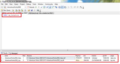 JK SQL Server Blog How To Find The Data File Location Of The Database