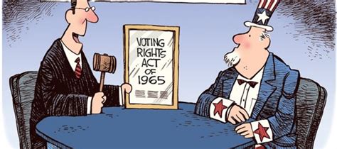 Voting Rights Act Cartoon John Hawkins Right Wing News
