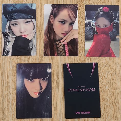 Kpop Blackpink Album Born Pink Photocard Shopee México