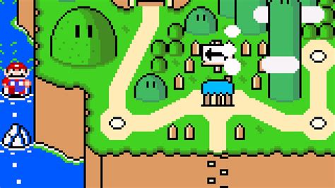 Super Mario World Snes Secret Level In Yoshis Island Rom Hack