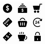 Shopping Elements Icons Solid Market Flaticon Vectors