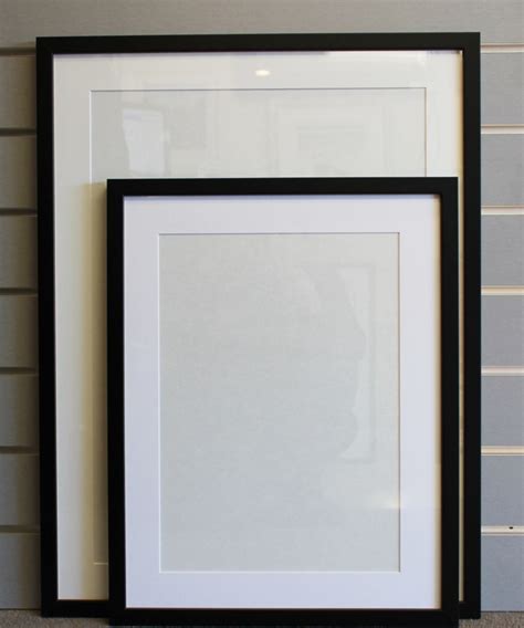 A2 Plus Mat Readymade Frame Black Picture Framing Is Us Ltd On Line