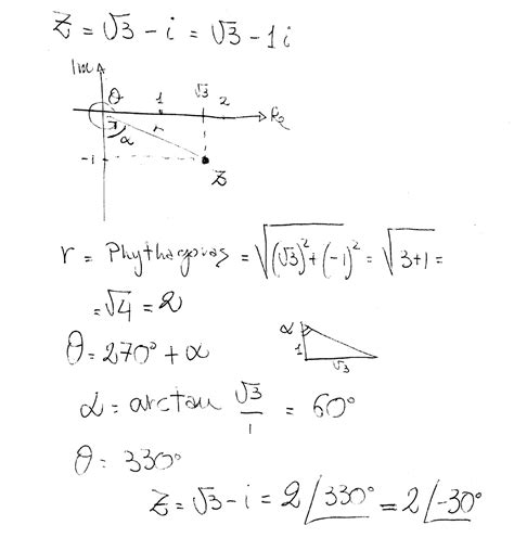 Writing Complex Numbers In Polar Form Worksheet