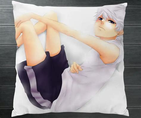 Hunter X Hunter Killua Zoldyck Gon Freecss Yaoi Bl Two Sides Pillowcase Manga Anime Pillow