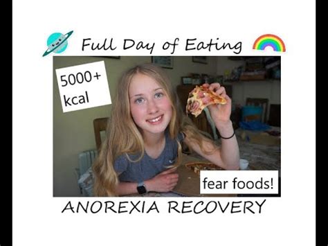 Kcal Of Fear Foods Anorexia Recovery All In Youtube
