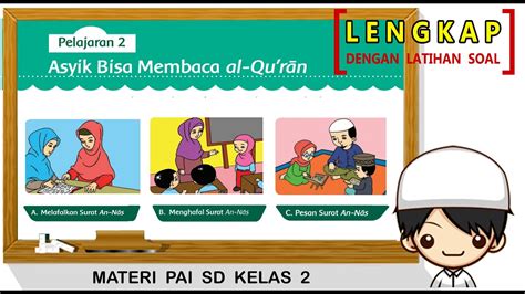 Materi Pai Sd Kelas 2 Asyik Bisa Membaca Al Quran Pelajaran 2