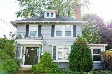 Premium Photo | Suburban townhomes symbolizing real estate inflation