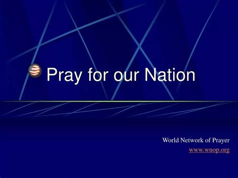 Ppt Pray For Our Nation Powerpoint Presentation Free Download Id