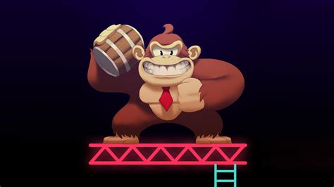 Video Game Donkey Kong Hd Wallpaper