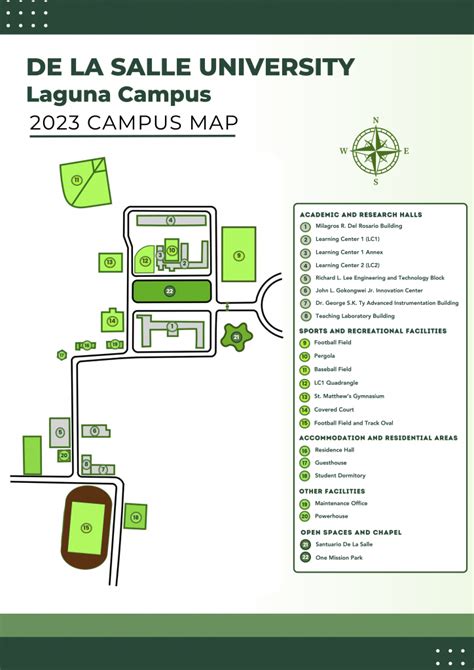 Campus Map De La Salle University