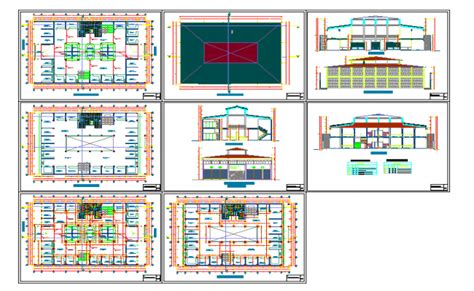 Floor Plan 3 Storey Commercial Building Image To U