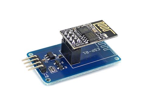 How To Connect An Esp8266 Using An Esp 01 Adapter To