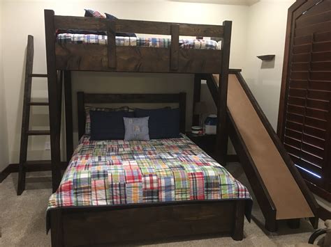 Custom Bunk Bed With Slide Bunk Beds Bunk Bed With Slide Custom Bunk Beds