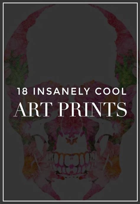 18 Insanely Cool Art Prints To Help You Start A Gallery Wall Cool Art