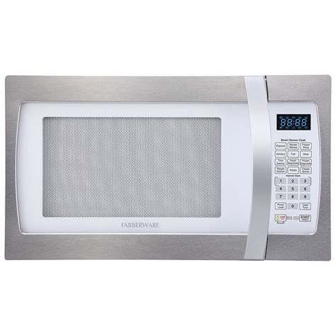 Farberware Professional 13 Cu Ft 1100 Watt Microwave Oven White And