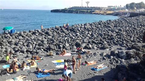 It is located on sicily's east coast, at the base of the active volcano, mount etna, and it faces the ionian sea. Catania beach - YouTube