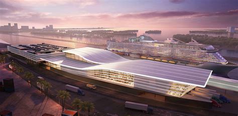 Gallery Of Construction Begins On The Largest Cruise Terminal In North