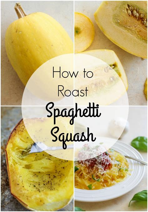 How To Roast Spaghetti Squash