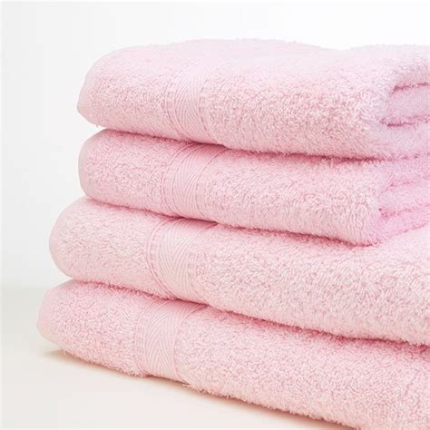 Baby Pink Towels Direct Fabrics