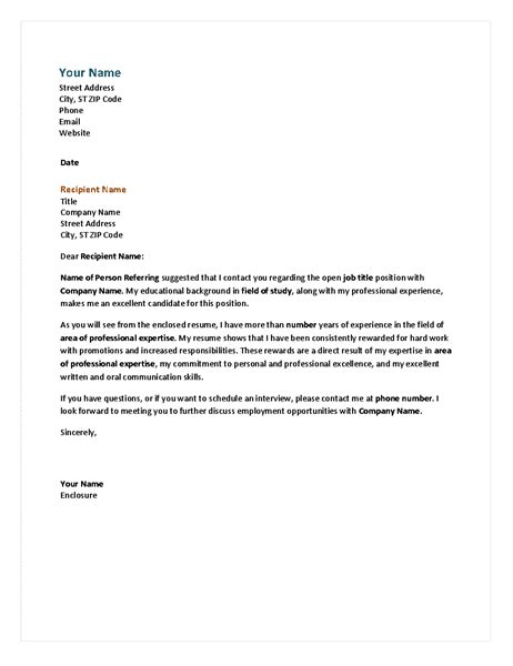 Perfect cover letter templates for 2021. Simple cover letter