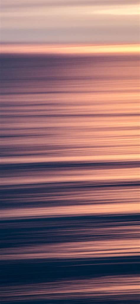 Seascape Wallpaper 4k Waves Sunset Ocean Pattern 5k Photography
