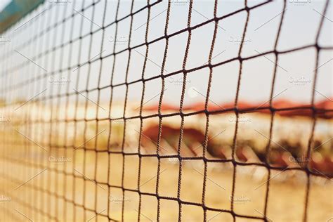 Background Of The Volleyball Net On Containing Volleyball Net And