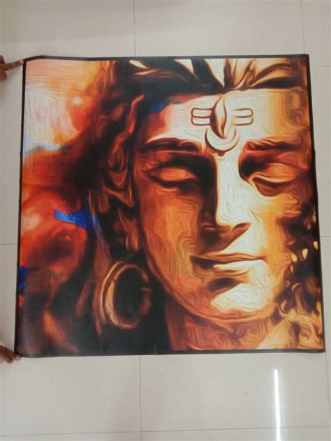 Shiva Sankar Mahakal Digital Painting For Wall Decorative Etsy