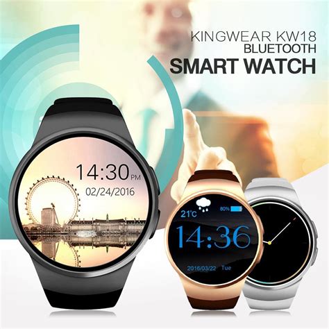 2017 Hot Bluetooth Smart Watch Phone Kw18 Sim And Tf Card  Flickr