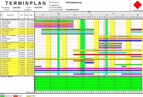 Muster der betriebswirtschaftlichen auswertung für excel zum download. 6 Bauzeitenplan Vorlage Excel - SampleTemplatex1234 ...