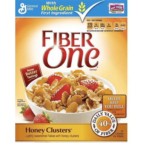 Fiber One Cereal Honey Clusters Cereal Hames Corporation