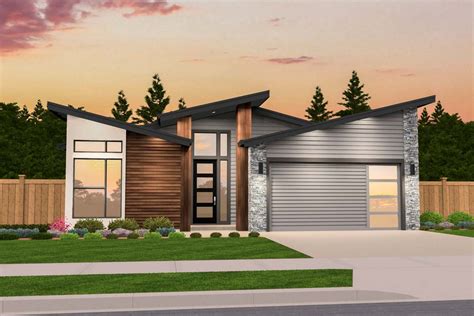 Functional Modern One Story House Plan 85228ms Architectural